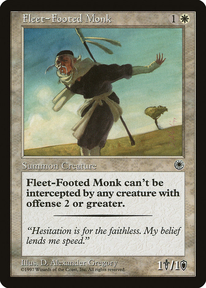 Fleet-Footed Monk [Portal] | Game Haven TX