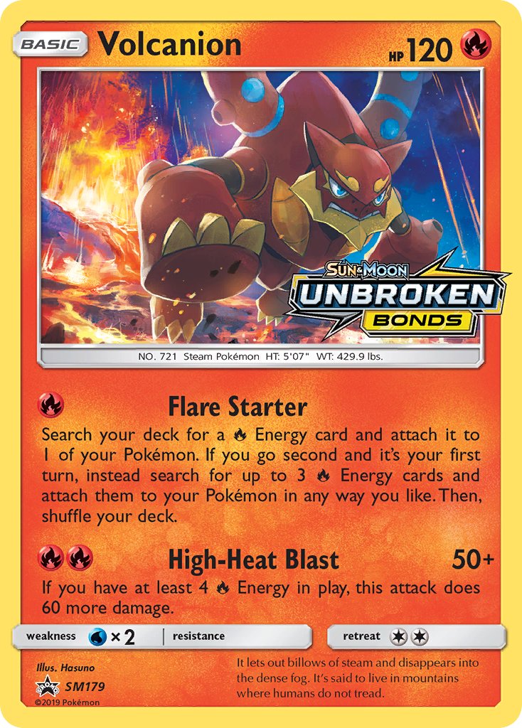 Volcanion (SM179) [Sun & Moon: Black Star Promos] | Game Haven TX