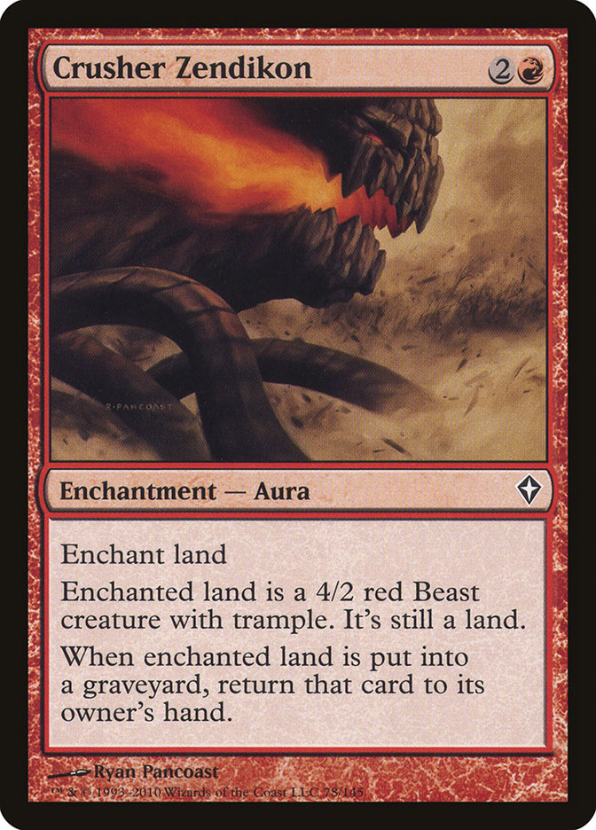 Crusher Zendikon [Worldwake] | Game Haven TX