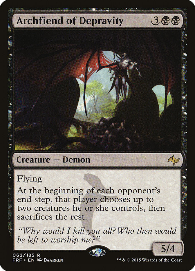 Archfiend of Depravity [Fate Reforged] | Game Haven TX