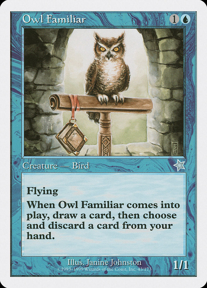 Owl Familiar [Starter 1999] | Game Haven TX