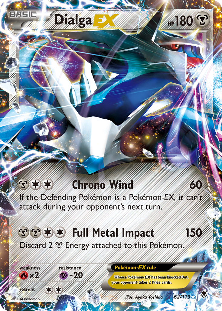 Dialga EX (62/119) [XY: Phantom Forces] | Game Haven TX