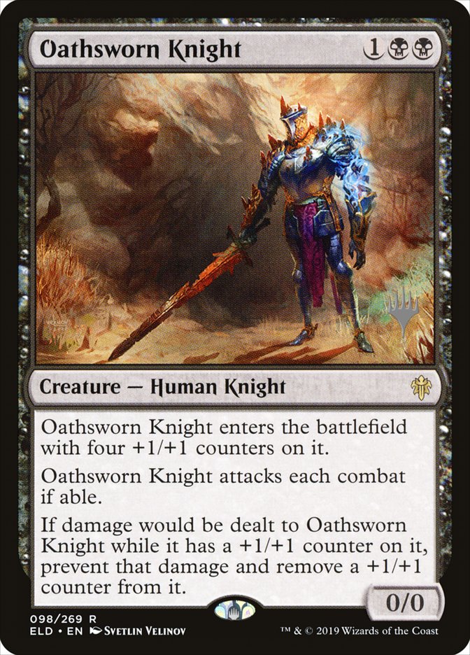 Oathsworn Knight (Promo Pack) [Throne of Eldraine Promos] | Game Haven TX