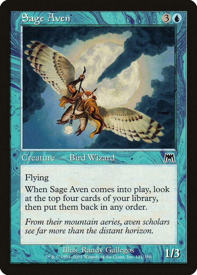 Sage Aven [Onslaught] | Game Haven TX