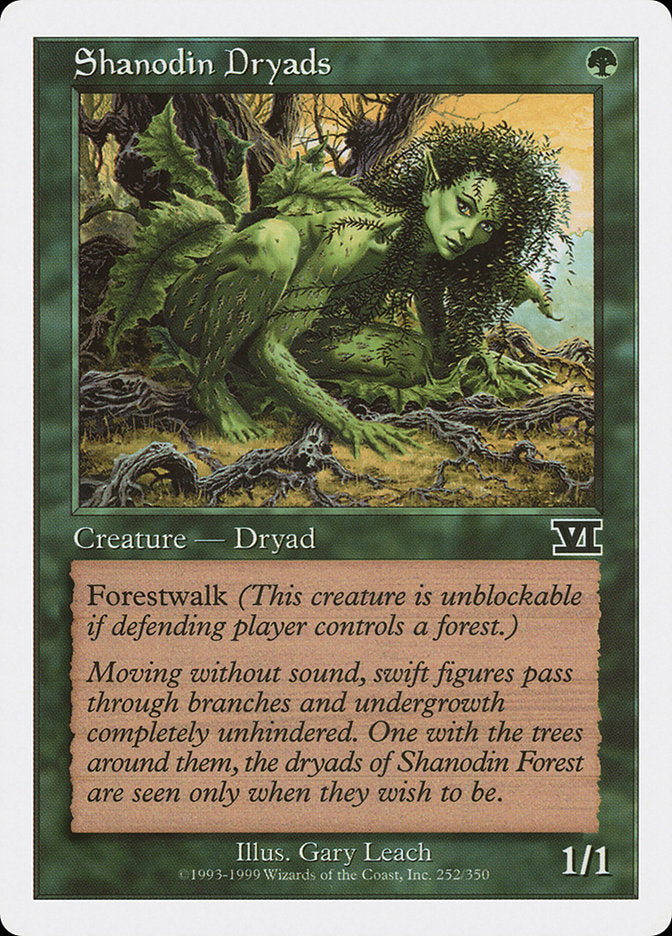 Shanodin Dryads [Classic Sixth Edition] | Game Haven TX