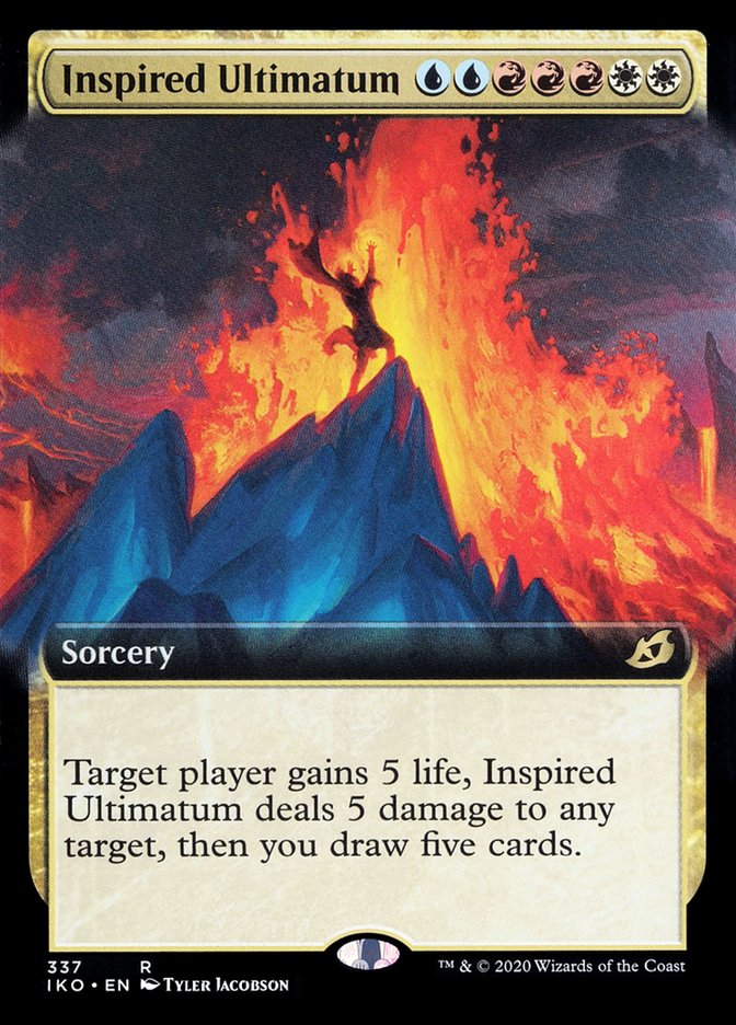 Inspired Ultimatum (Extended Art) [Ikoria: Lair of Behemoths] | Game Haven TX