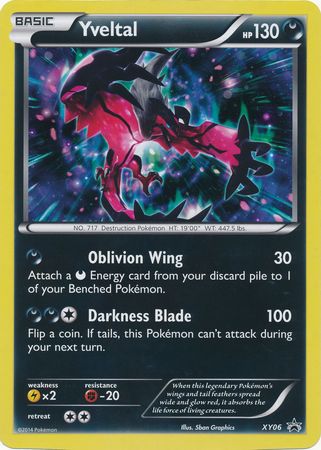 Yveltal (XY06) (Jumbo Card) [XY: Black Star Promos] | Game Haven TX