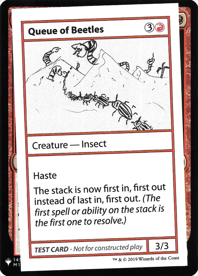 Queue of Beetles [Mystery Booster Playtest Cards] | Game Haven TX