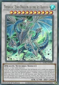 Trishula, Zero Dragon of the Ice Barrier [SDFC-EN041] Ultra Rare | Game Haven TX