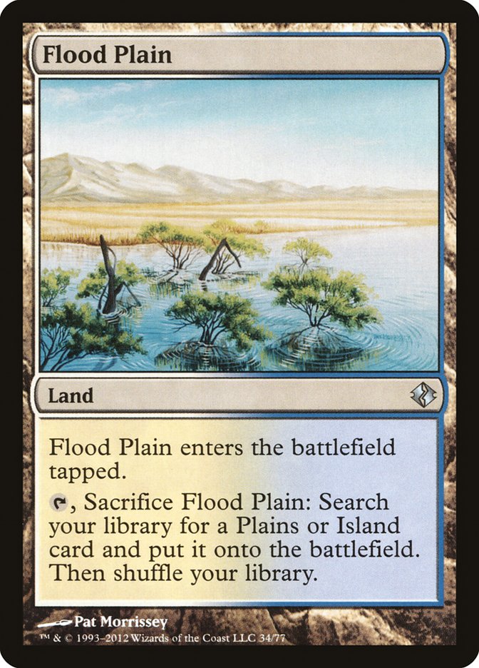 Flood Plain [Duel Decks: Venser vs. Koth] | Game Haven TX