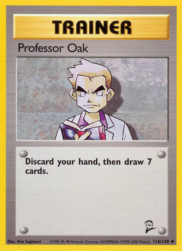 Professor Oak (116/130) [Base Set 2] | Game Haven TX