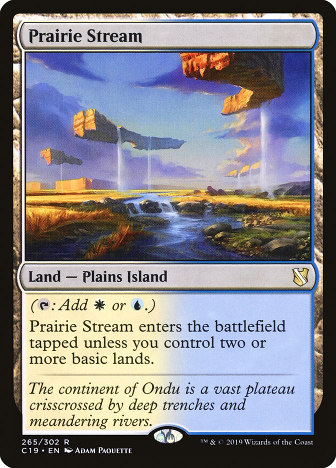 Prairie Stream [Commander 2019] | Game Haven TX
