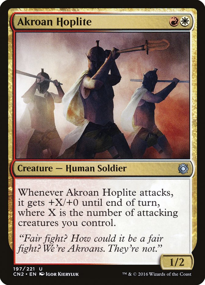 Akroan Hoplite [Conspiracy: Take the Crown] | Game Haven TX