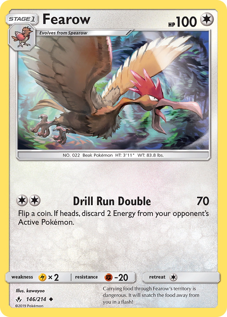 Fearow (146/214) [Sun & Moon: Unbroken Bonds] | Game Haven TX