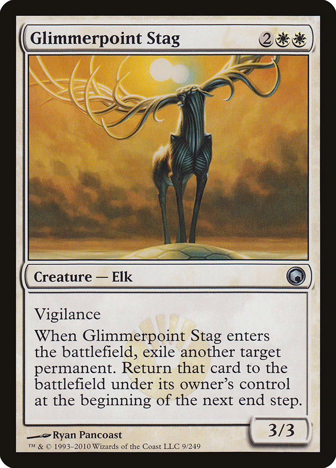 Glimmerpoint Stag [Scars of Mirrodin] | Game Haven TX