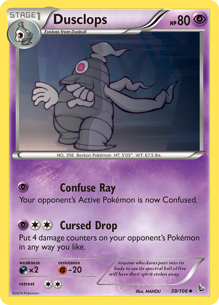 Dusclops (39/106) [XY: Flashfire] | Game Haven TX