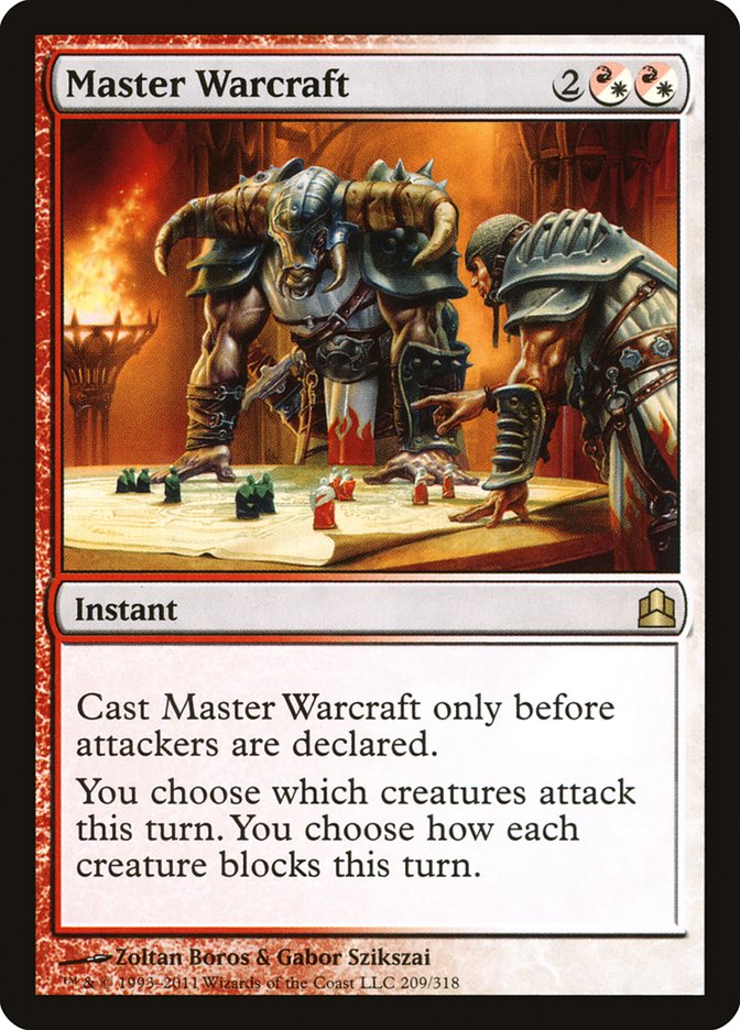 Master Warcraft [Commander 2011] | Game Haven TX