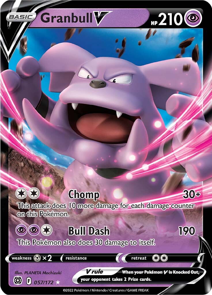 Granbull V (057/172) [Sword & Shield: Brilliant Stars] | Game Haven TX
