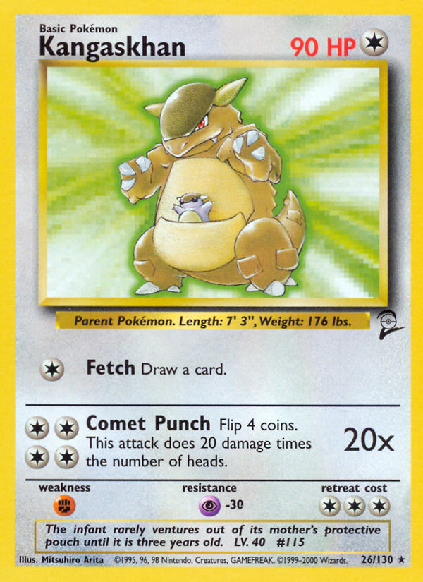 Kangaskhan (26/130) [Base Set 2] | Game Haven TX