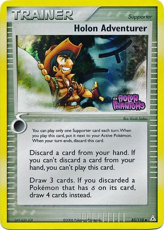 Holon Adventurer (85/110) (Stamped) [EX: Holon Phantoms] | Game Haven TX