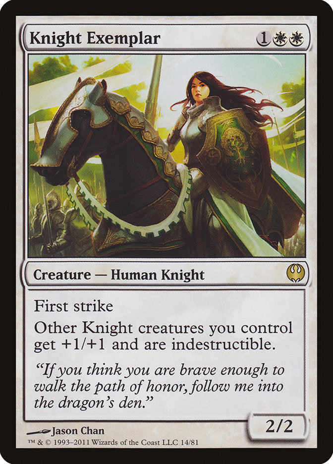 Knight Exemplar [Duel Decks: Knights vs. Dragons] | Game Haven TX