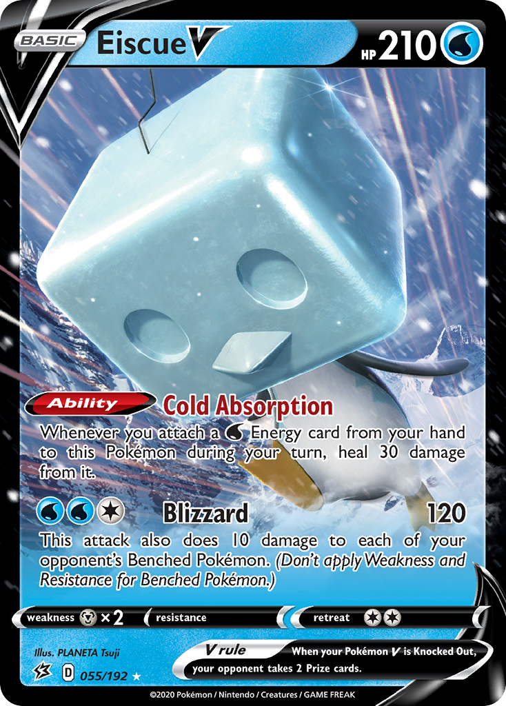 Eiscue V (055/192) [Sword & Shield: Rebel Clash] | Game Haven TX