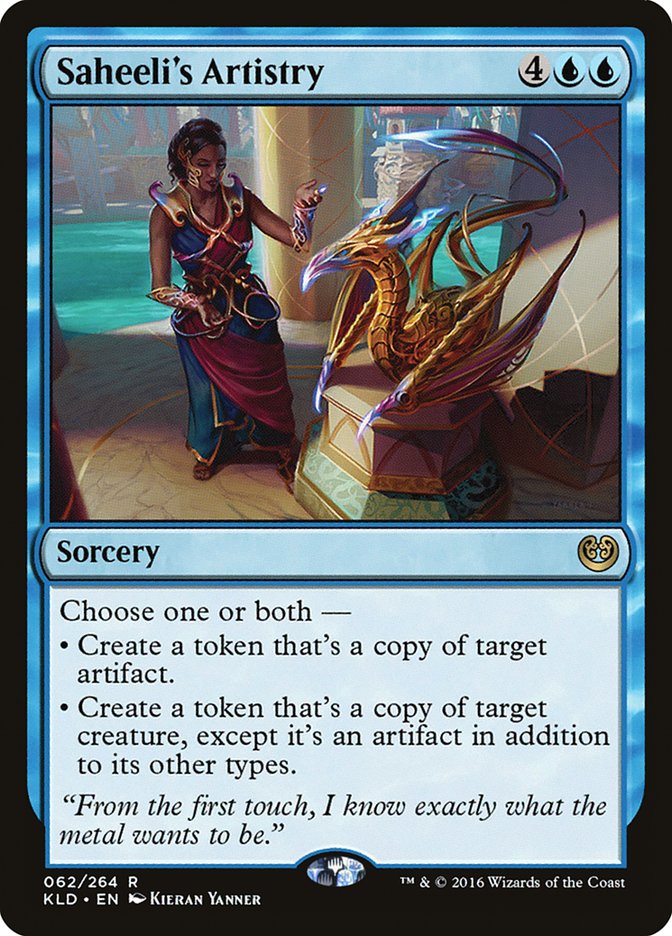 Saheeli's Artistry [Kaladesh] | Game Haven TX