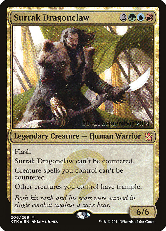 Surrak Dragonclaw [Khans of Tarkir Promos] | Game Haven TX