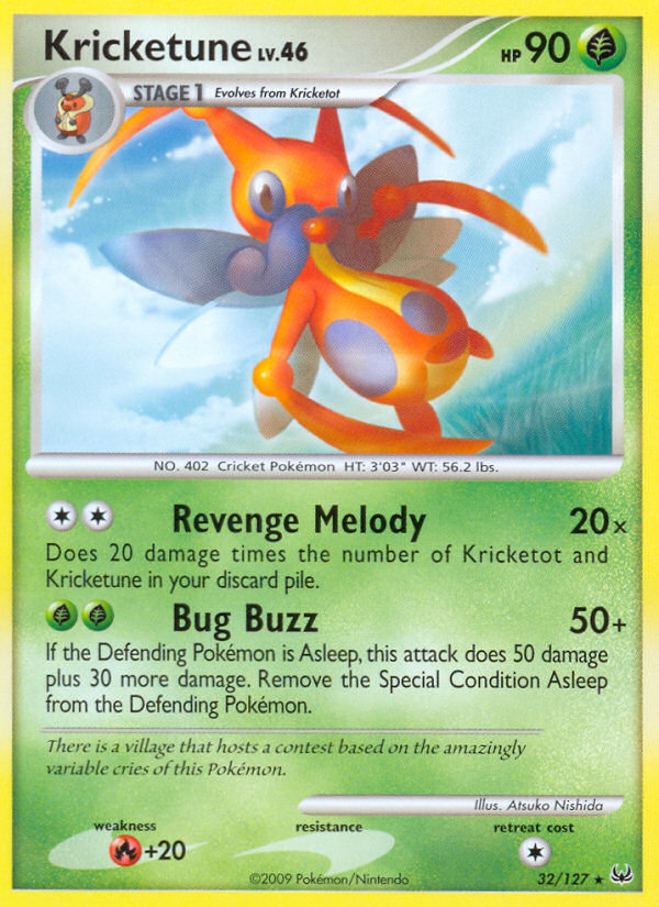 Kricketune (32/127) [Platinum: Base Set] | Game Haven TX