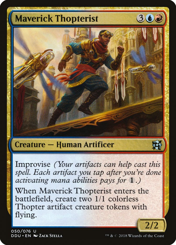 Maverick Thopterist [Duel Decks: Elves vs. Inventors] | Game Haven TX