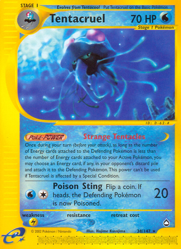 Tentacruel (38/147) [Aquapolis] | Game Haven TX