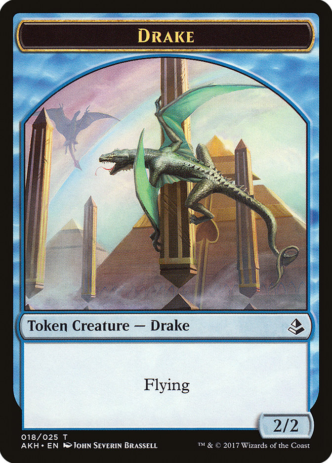 Drake [Amonkhet Tokens] | Game Haven TX