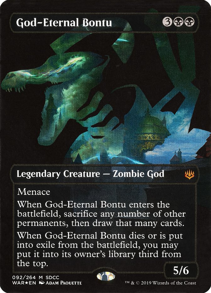 God-Eternal Bontu SDCC 2019 EXCLUSIVE [San Diego Comic-Con 2019] | Game Haven TX