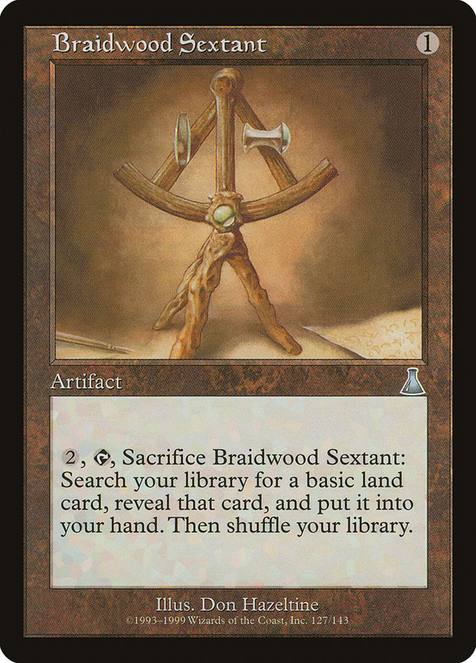 Braidwood Sextant [Urza's Destiny] | Game Haven TX
