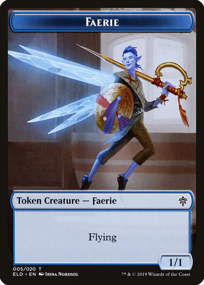 Faerie Token [Throne of Eldraine] | Game Haven TX
