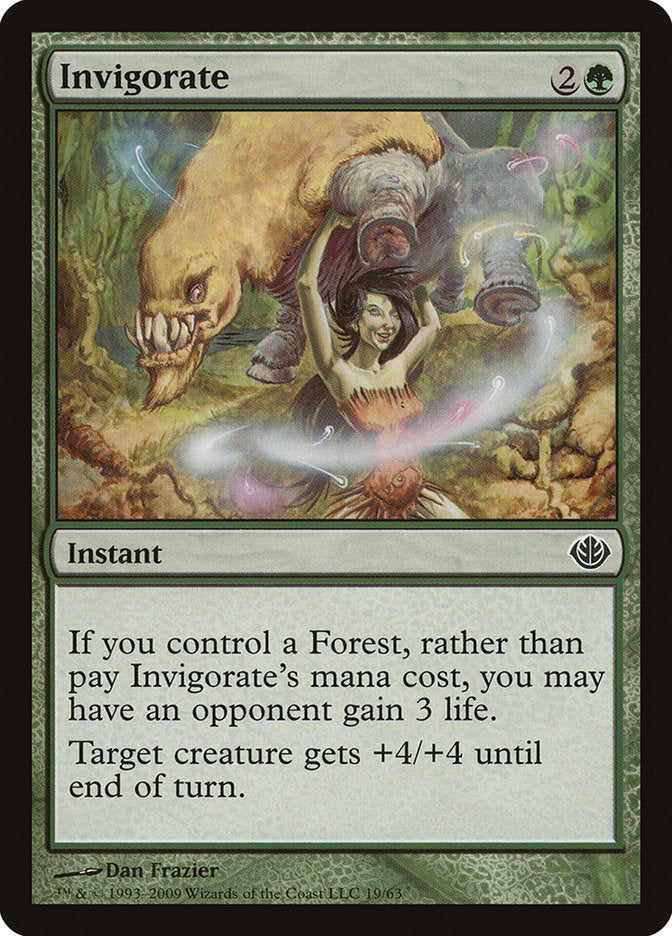 Invigorate [Duel Decks: Garruk vs. Liliana] | Game Haven TX