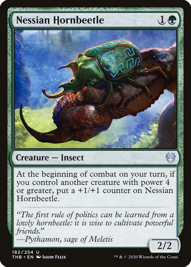 Nessian Hornbeetle [Theros Beyond Death] | Game Haven TX