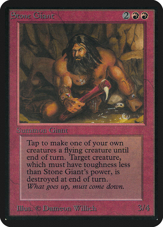 Stone Giant [Limited Edition Alpha] | Game Haven TX