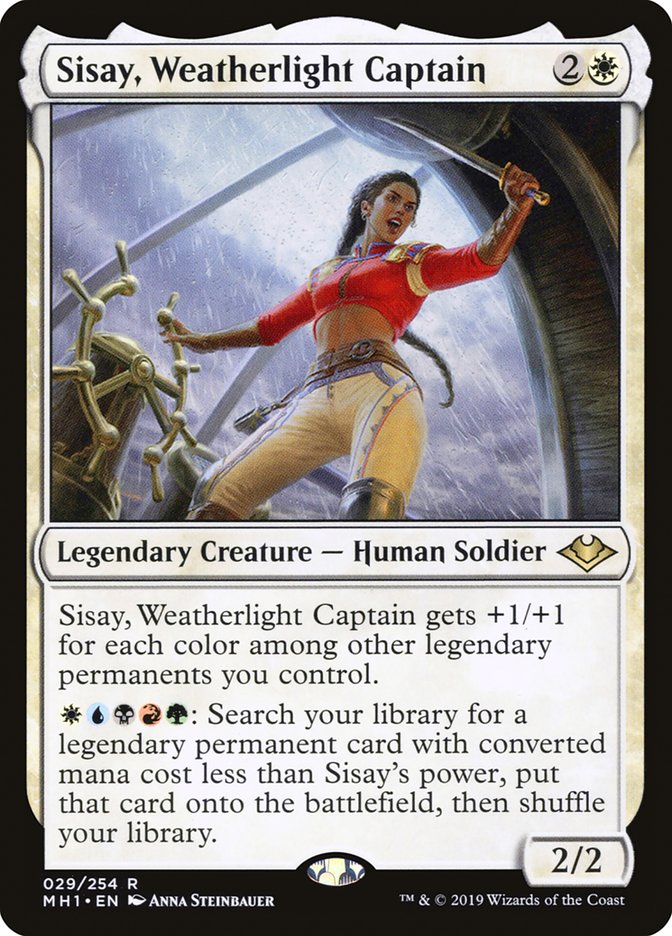 Sisay, Weatherlight Captain [Modern Horizons] | Game Haven TX