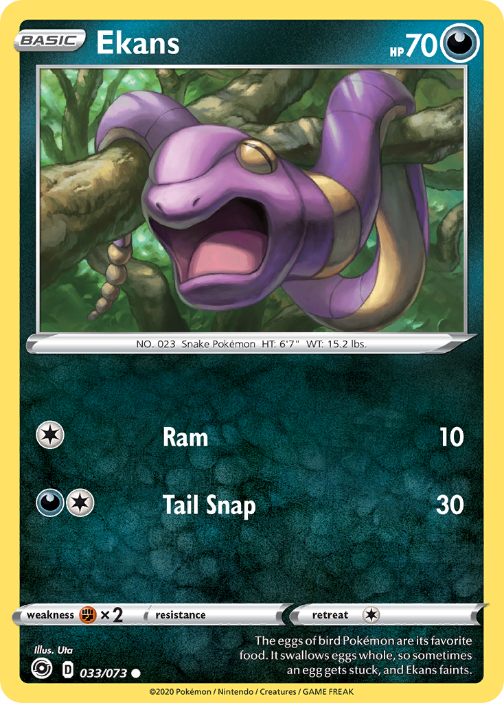 Ekans (033/073) [Sword & Shield: Champion's Path] | Game Haven TX