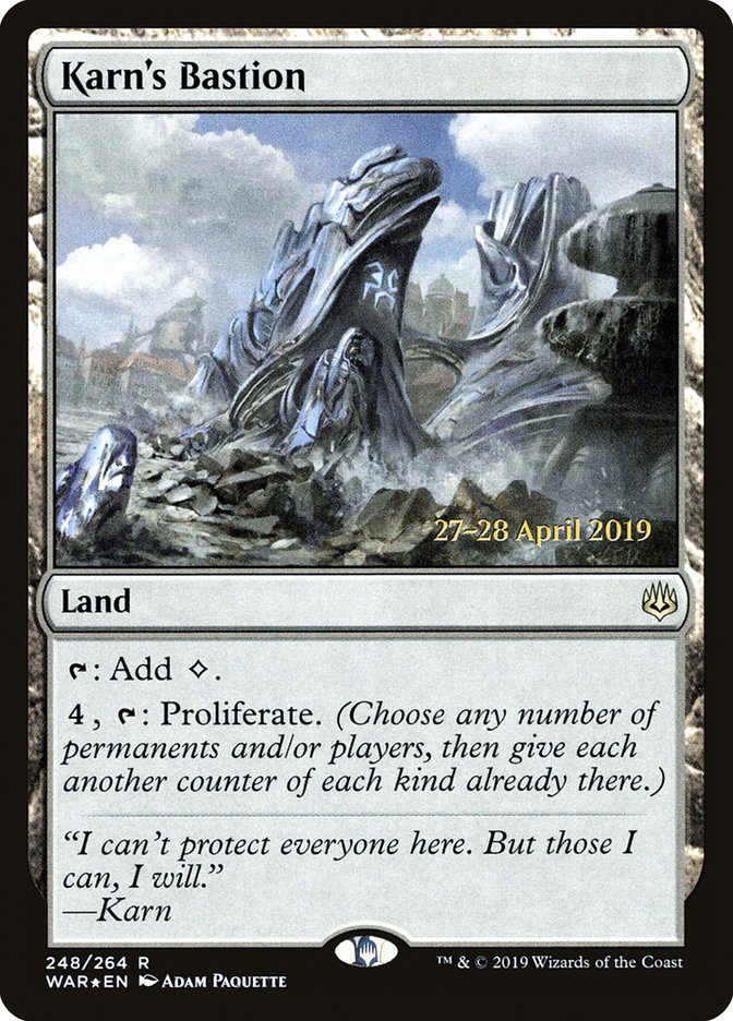 Karn's Bastion [War of the Spark Promos] | Game Haven TX