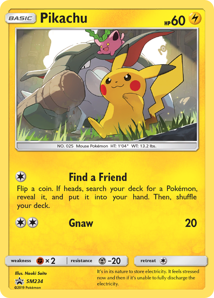 Pikachu (SM234) [Sun & Moon: Black Star Promos] | Game Haven TX