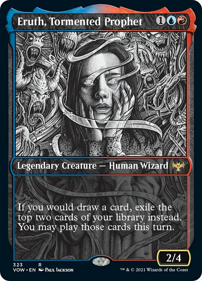 Eruth, Tormented Prophet (Showcase Eternal Night) [Innistrad: Crimson Vow] | Game Haven TX