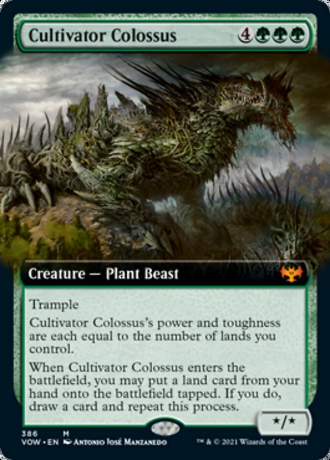 Cultivator Colossus (Extended) [Innistrad: Crimson Vow] | Game Haven TX