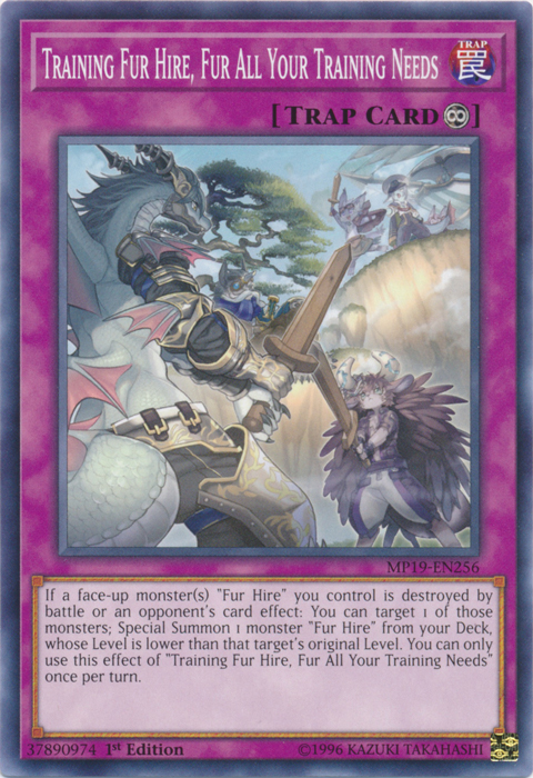 Training Fur Hire, Fur All Your Training Needs [MP19-EN256] Common | Game Haven TX