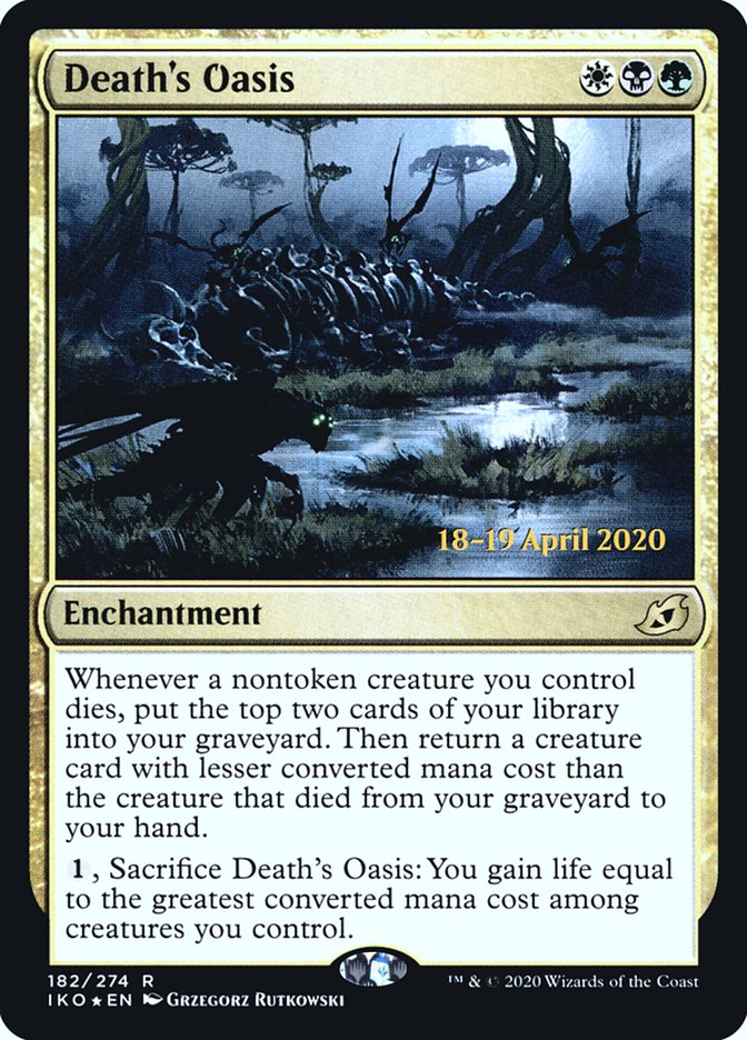 Death's Oasis [Ikoria: Lair of Behemoths Promos] | Game Haven TX