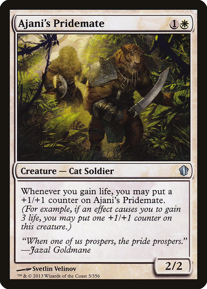 Ajani's Pridemate [Commander 2013] | Game Haven TX