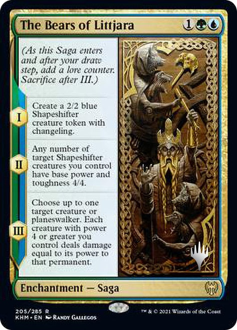 The Bears of Littjara [Kaldheim Promo Pack] | Game Haven TX
