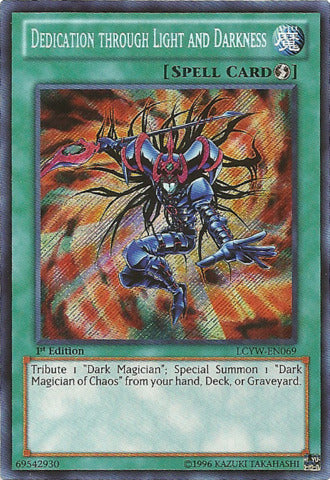 Dedication through Light and Darkness [LCYW-EN069] Secret Rare | Game Haven TX