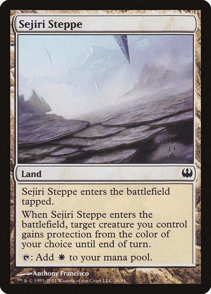 Sejiri Steppe [Duel Decks: Knights vs. Dragons] | Game Haven TX